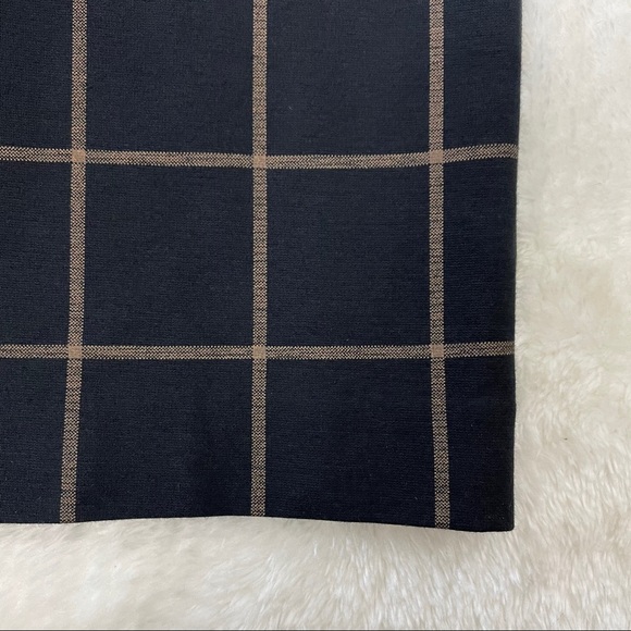 MADEWELL Windowpane Skirt Checked Plaid Mini - Picture 4 of 5